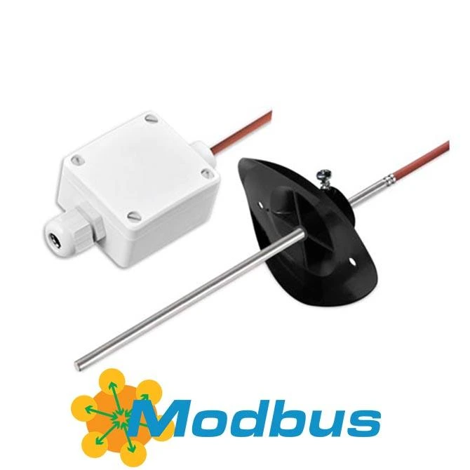 Tauchtemperatursensor mit Silikonkabel MODBUS