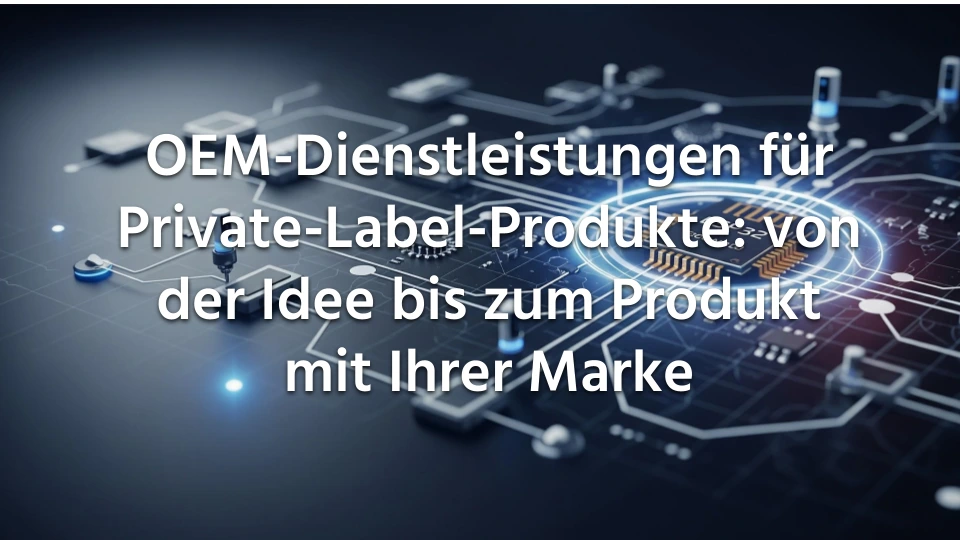 OEM-Dienstleistungen für Private-Label-Produkte