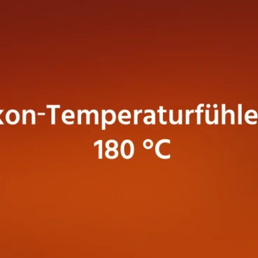 Silikon‑Temperaturfühler bis 180 °C